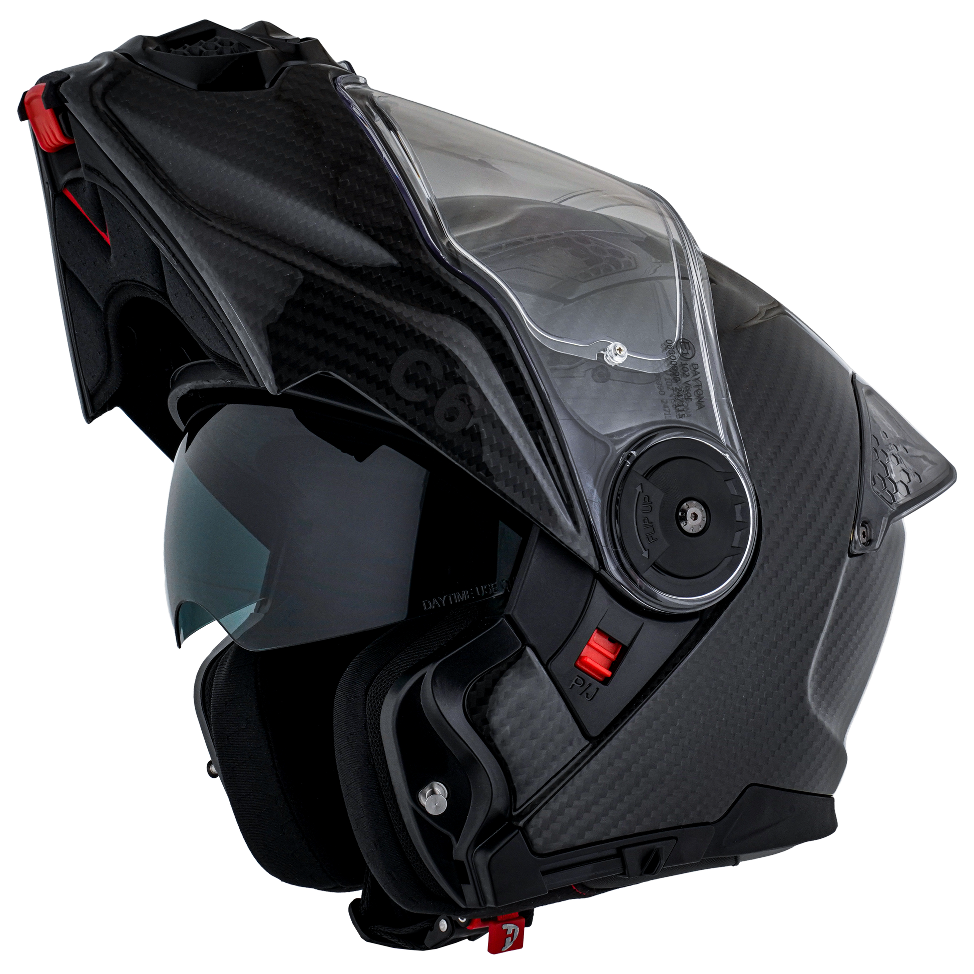 D.O.T. & ECE Daytona C6 Pro- Grey Carbon Fiber – Crazy 8's Customs