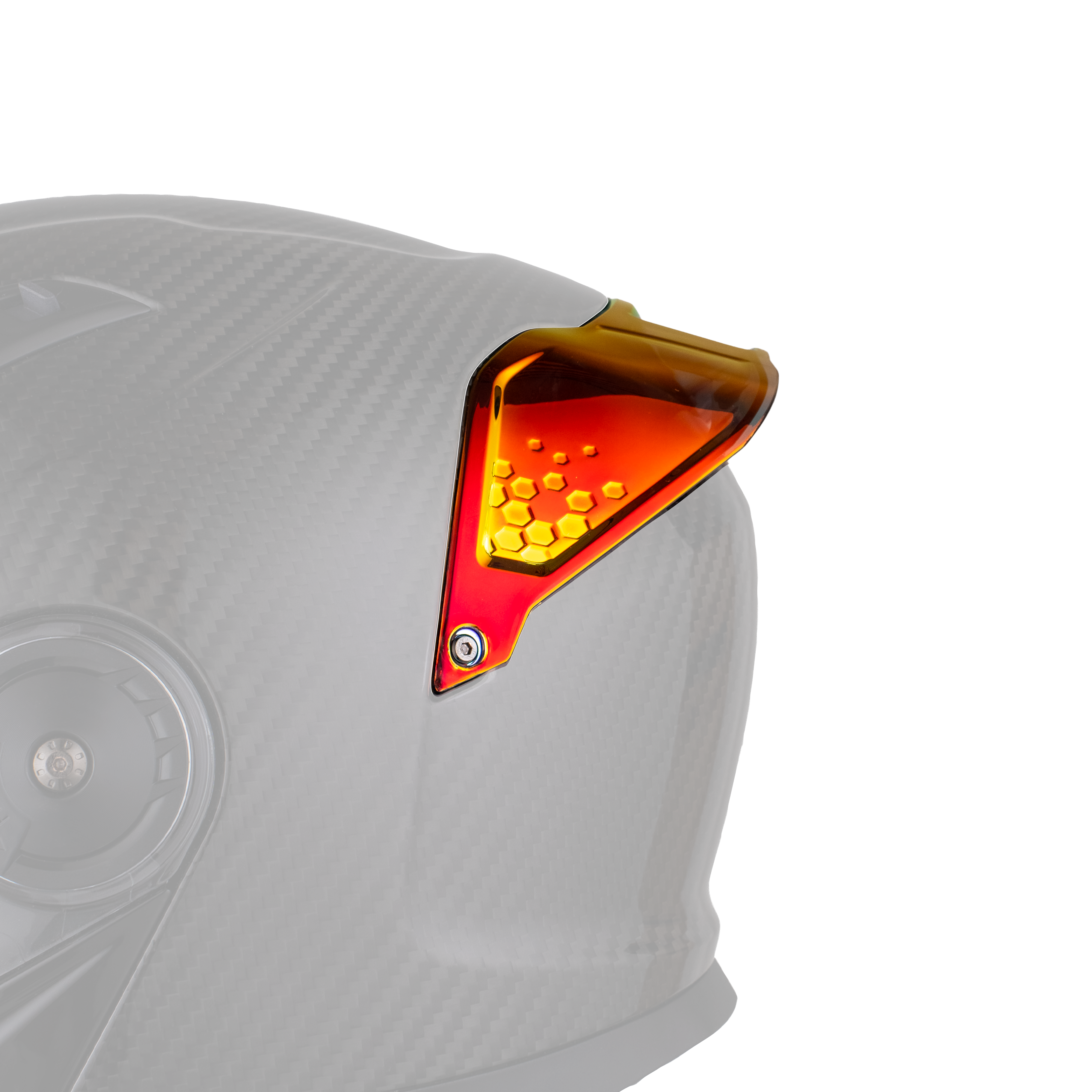 C6 Rear Spoiler Revo- Red