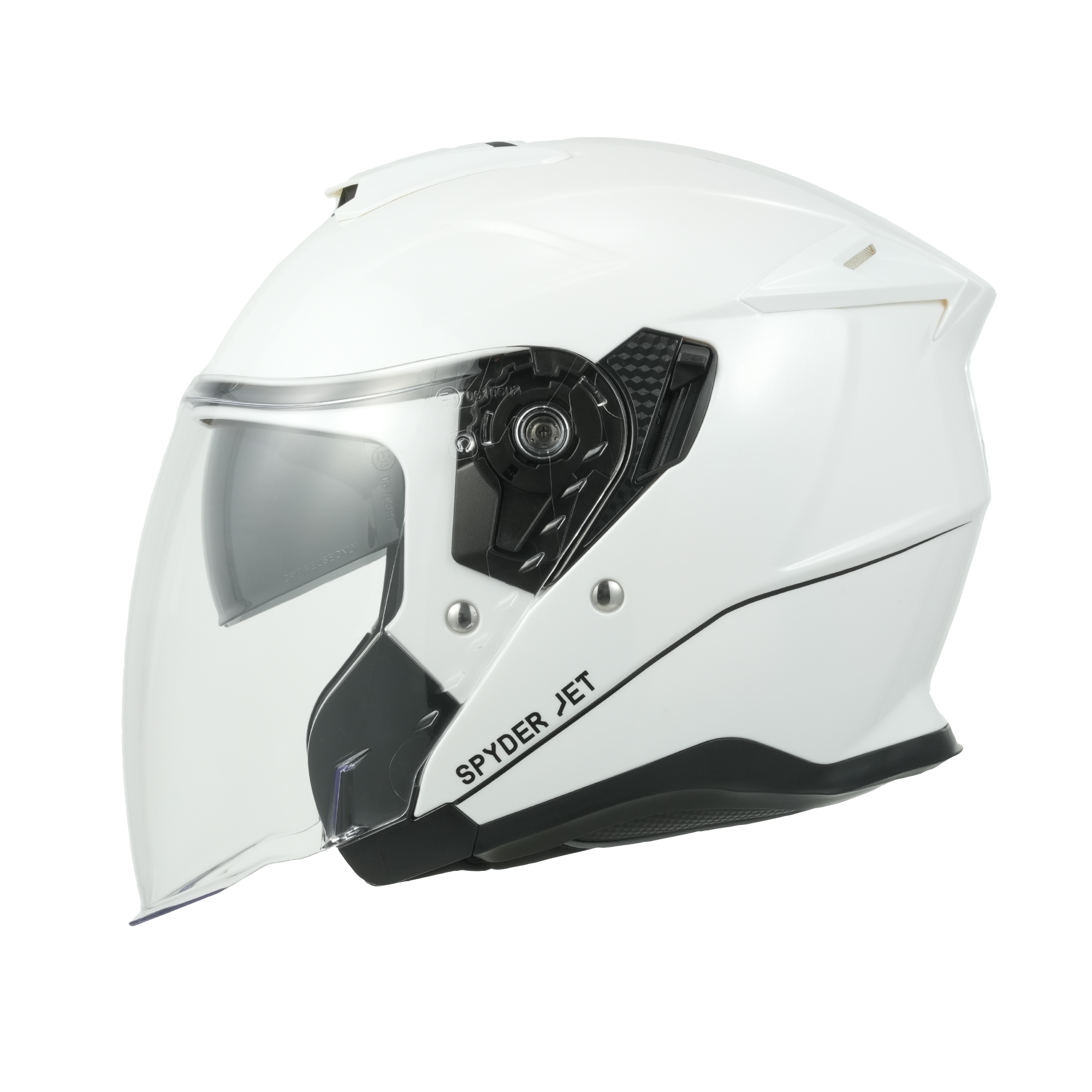 D.O.T. & ECE Daytona Spyder Jet- Hi-Gloss White