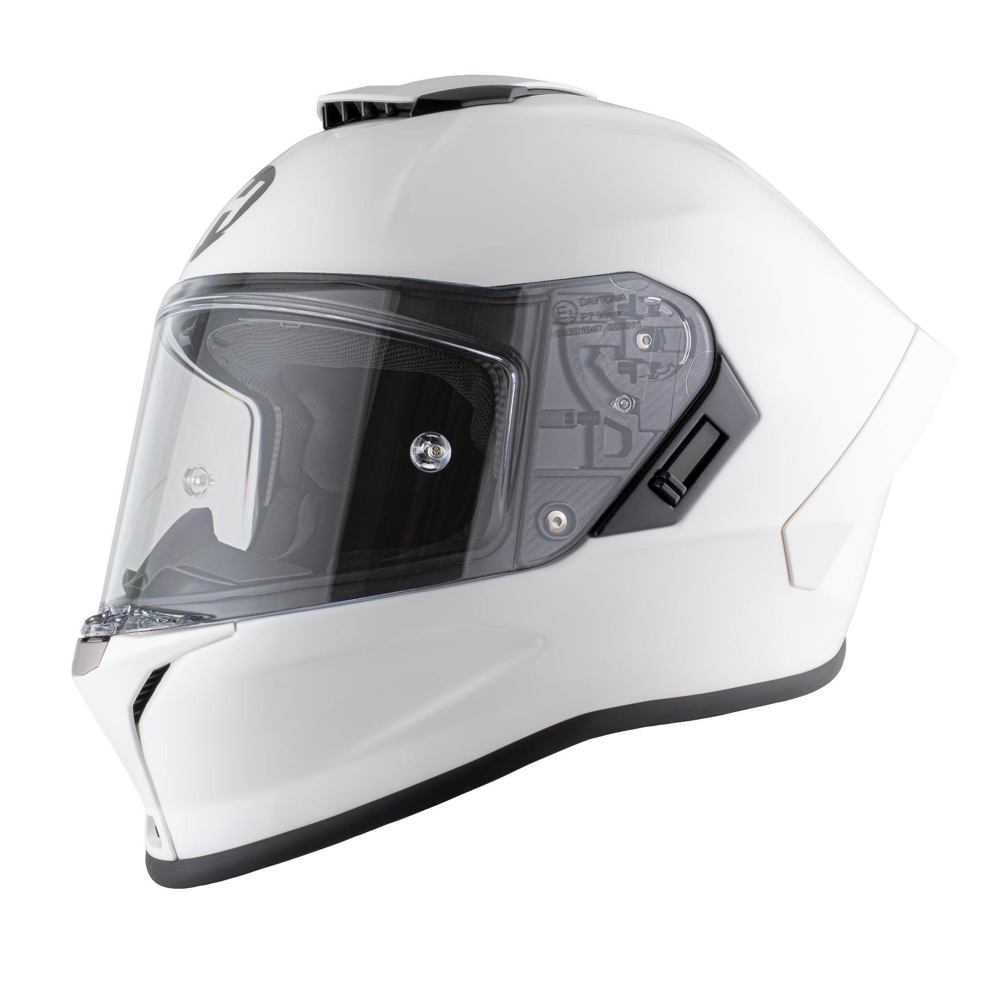 D.O.T. & ECE Daytona Viper- Hi-Gloss White