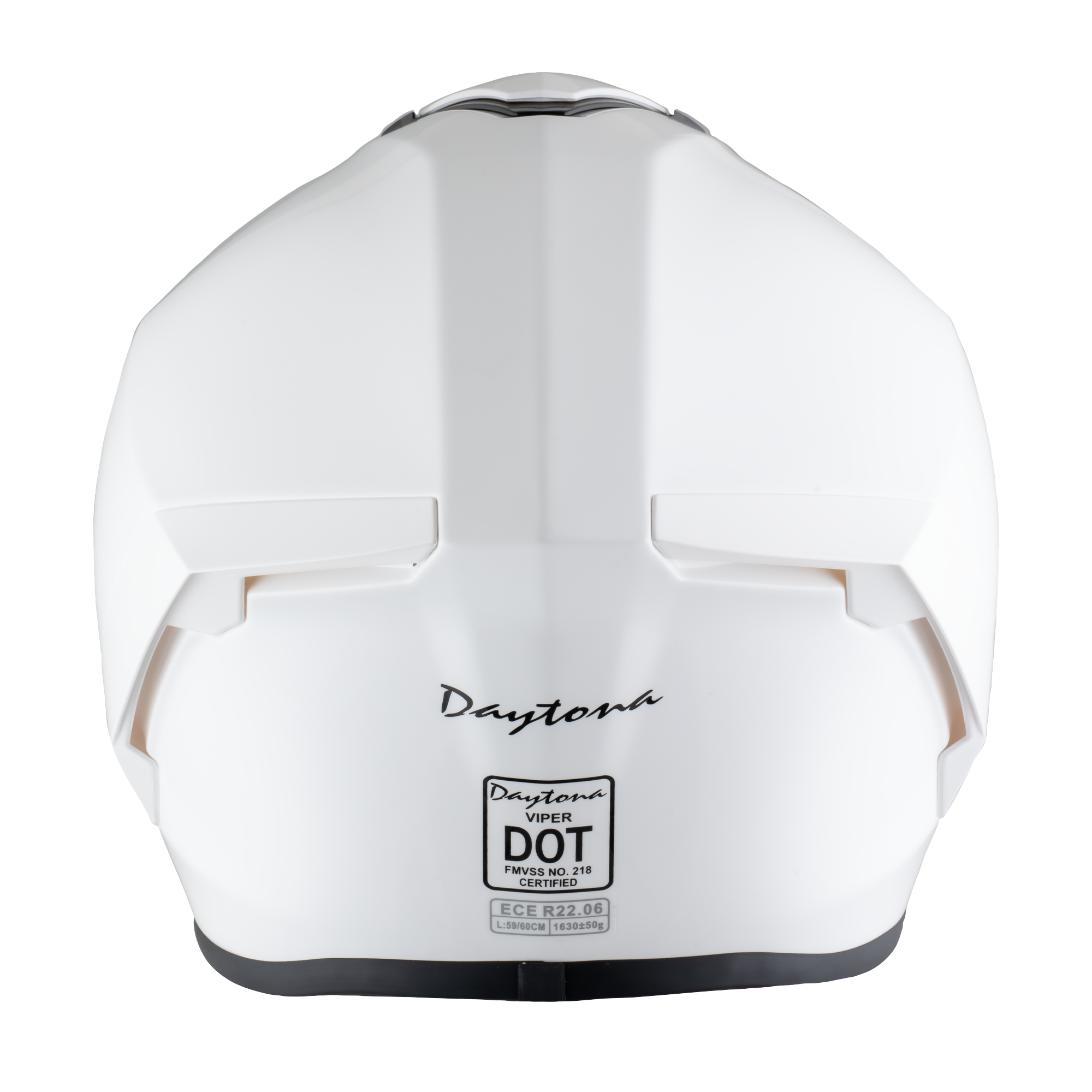 D.O.T. & ECE Daytona Viper- Hi-Gloss White