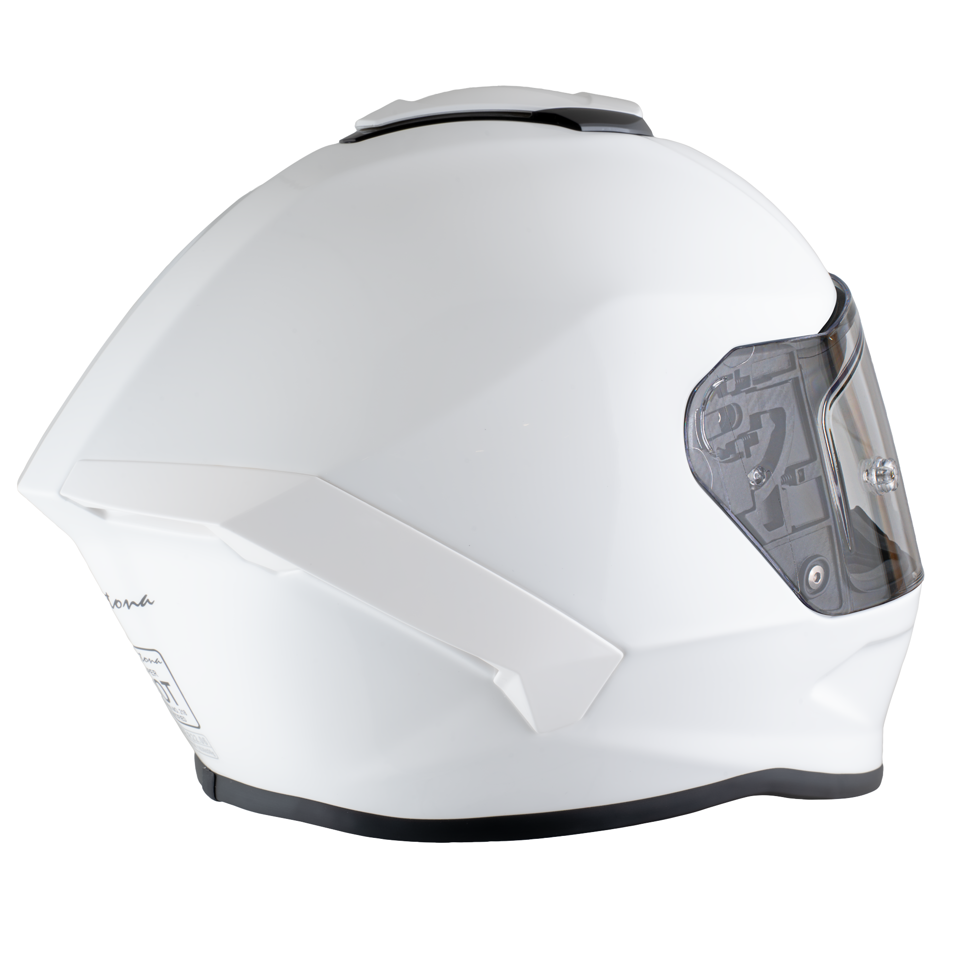 D.O.T. & ECE Daytona Viper- Hi-Gloss White