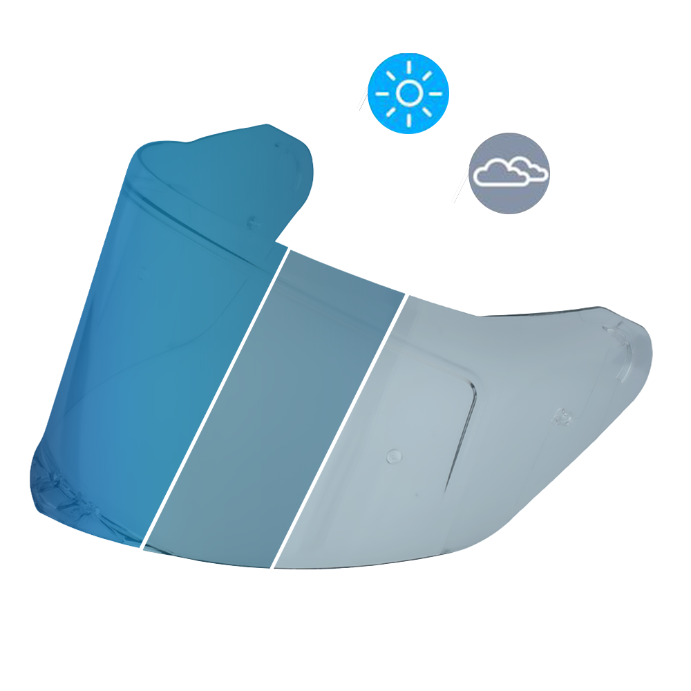 Viper Shield Outer- Photochromic Blue