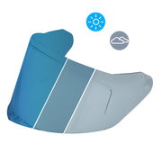 Viper Shield Outer- Photochromic Blue