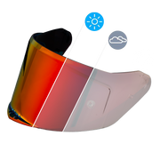 Viper Shield Outer- Photochromic Red